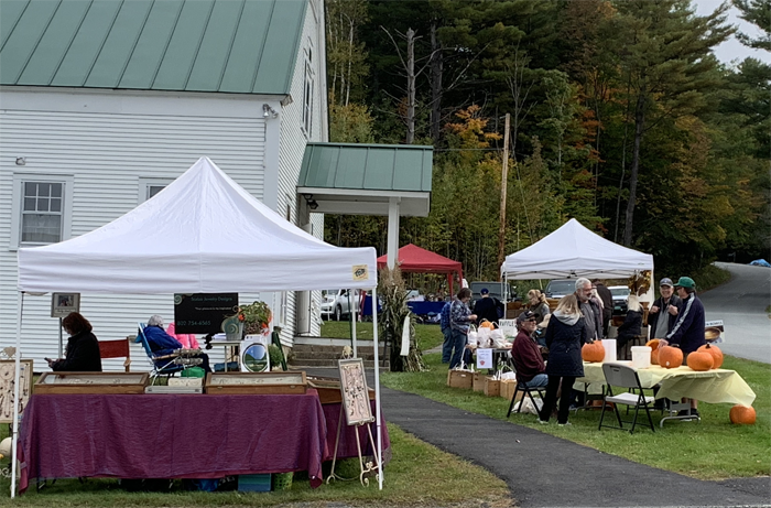 Farmer's Market at the Westmore Community Church in Westmore, VT